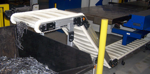 incline belt conveyor